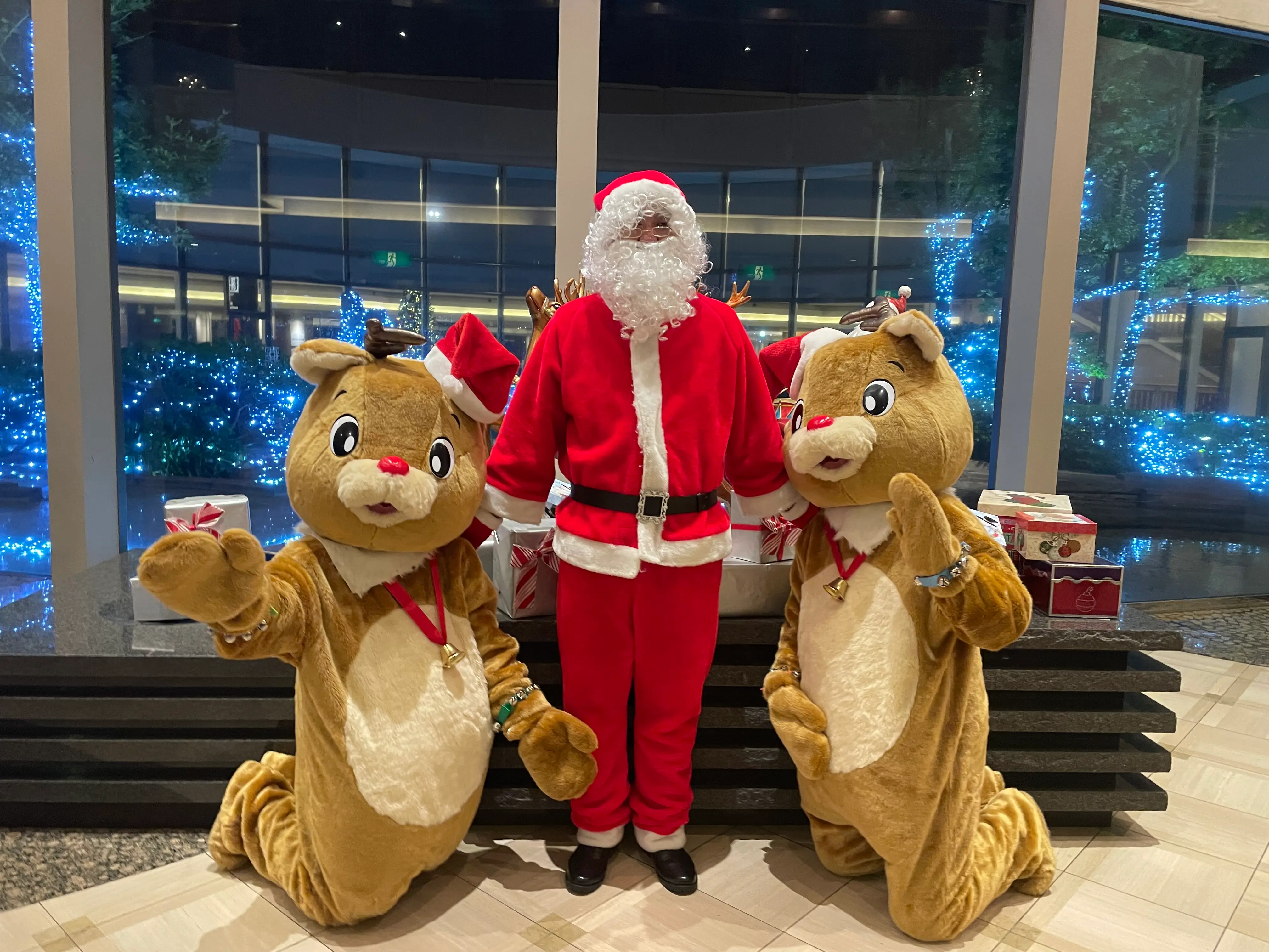 「ヒルトンサンタ」がディナータイムに登場！