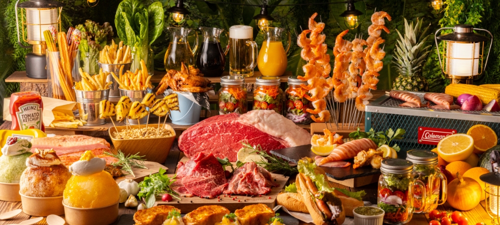 中庭芝生エリア【期間限定】BBQ会場