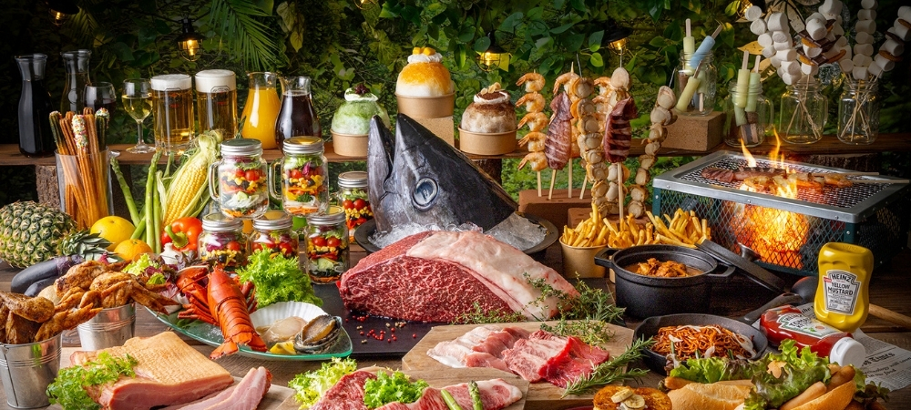 中庭芝生エリア【期間限定】BBQ会場
