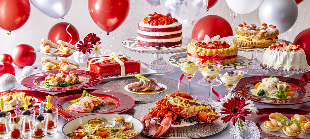12月23日 12月25日 クリスマススペシャルビュッフェ ドリンクバー付 公式 成田空港近くの快適なホテルなら ヒルトン成田