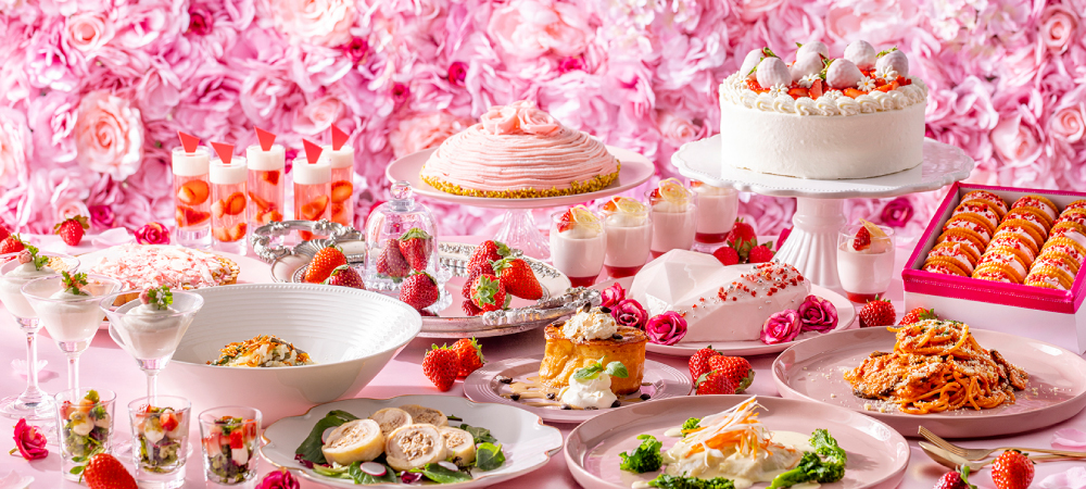 ＜3月1日-4月28日＞春の彩りといちご祭り（ドリンクバー付)