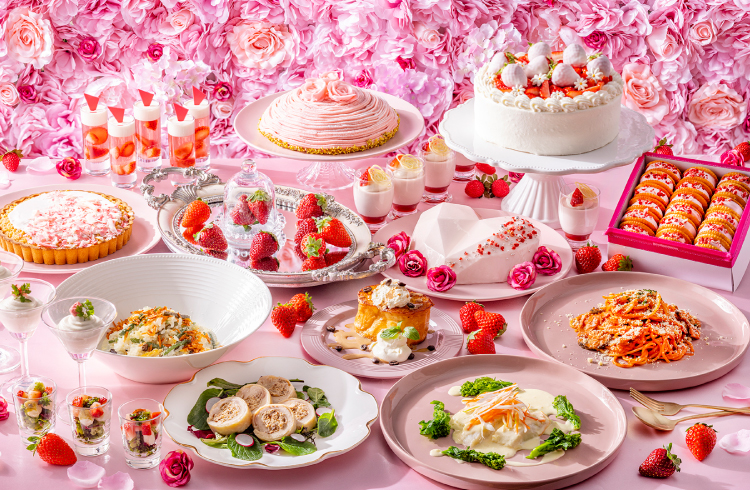 ＜3月1日-4月28日＞春の彩りといちご祭り（ドリンクバー付)