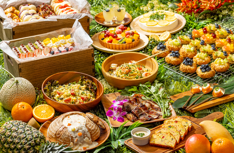 ＜5月8日-6月30日＞ジャングルビュッフェとデニッシュペストリー食べ放題（ドリンクバー付)
