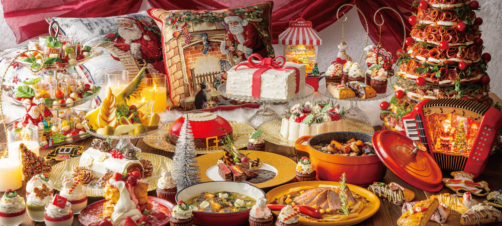 ＜12月20日-12月25日＞クリスマススペシャルビュッフェ（ドリンクバー付）