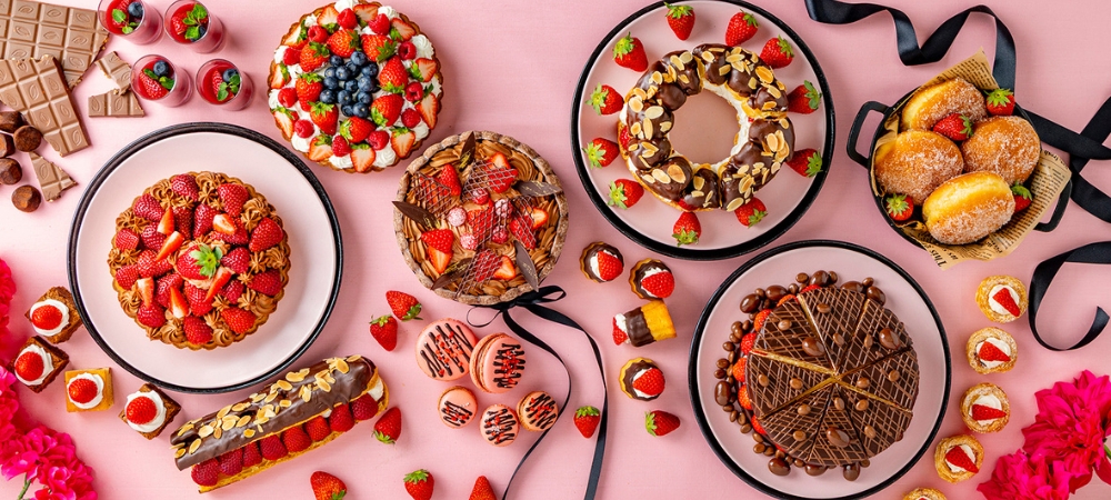 <2026年3月1日-4月28日>ストロベリー&ガストロノミービュッフェ ~Noir et Rose~