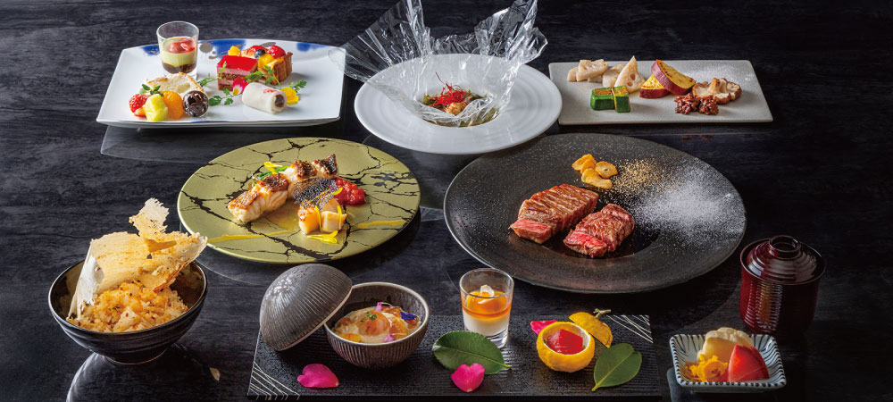 《3・4月 》ディナーコース「紫陽花 -AJISAI- 」