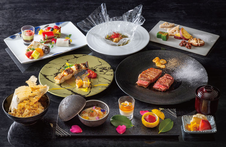 《3・4月 》ディナーコース「紫陽花 -AJISAI- 」