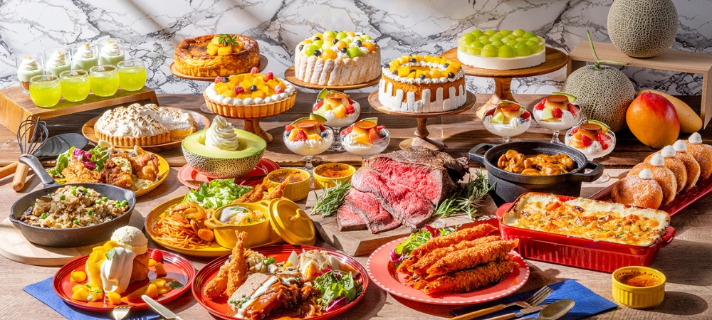 ＜2026年5月7日-6月30日＞VIVA★洋食ビュッフェ★メロンとマンゴースイーツフェア