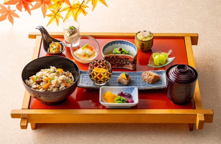シルバーウイーク限定『秋の味覚 美彩十種膳』