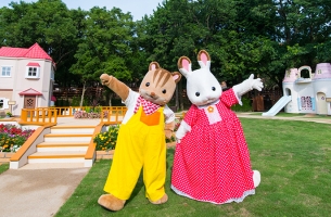 シルバニアパークが人気！こもれび森のイバライド入園券付宿泊プラン（朝食付）