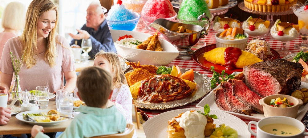平日＜7-8月＞★嬉しいキッズ無料特典付き★夕朝食ビュッフェ付き宿泊プラン