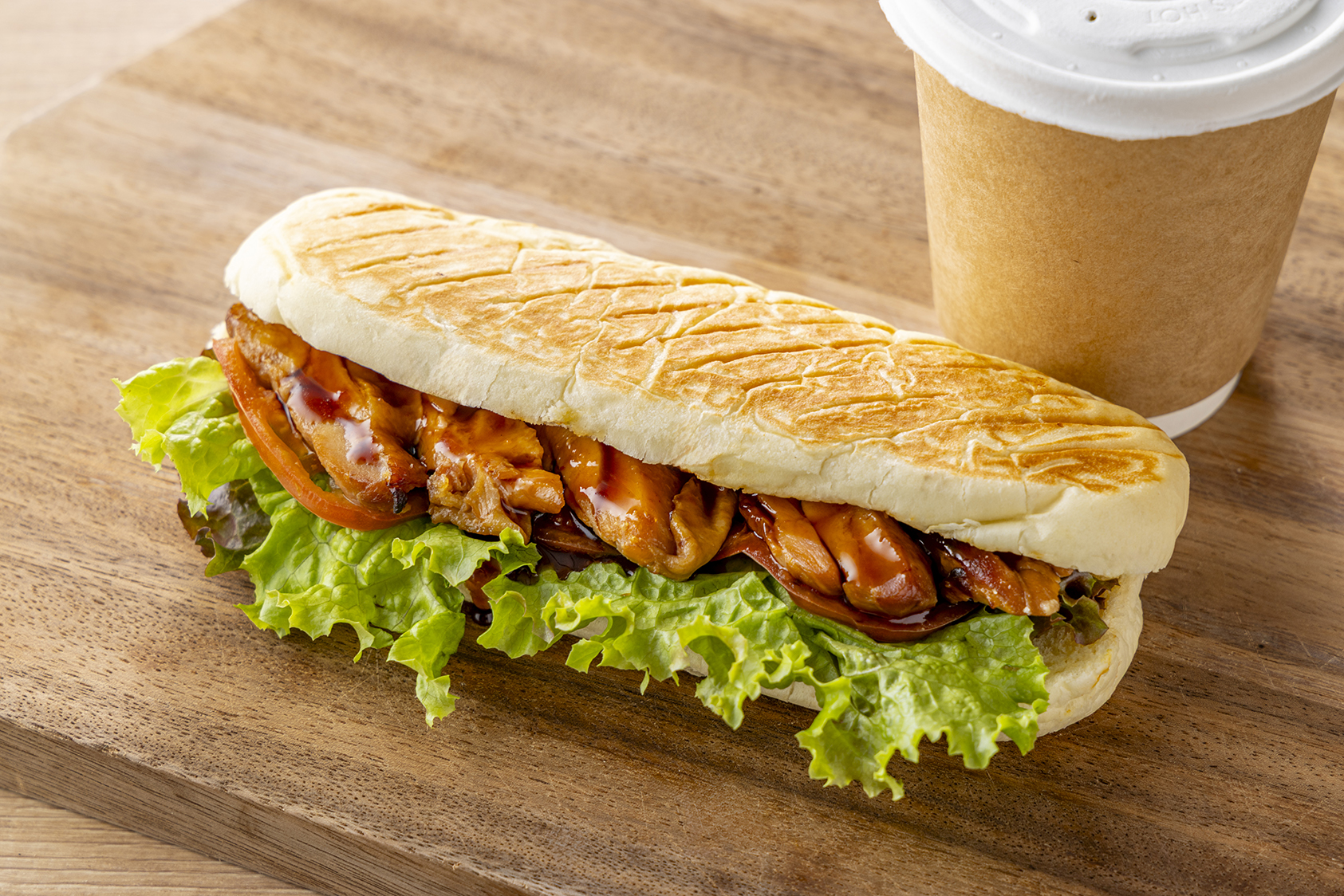 てり焼きチキンパニーニ